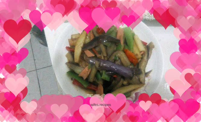 Fresh ground vegetables