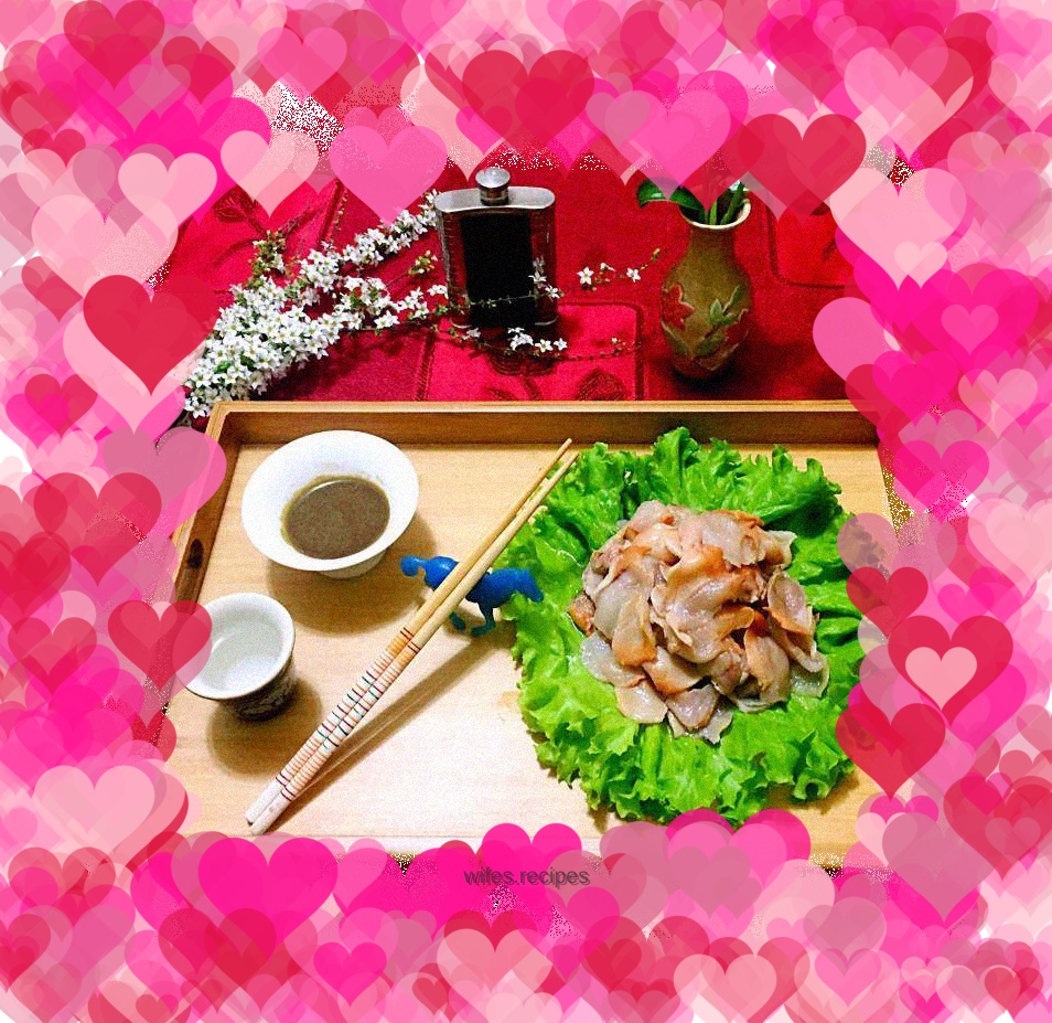 Horseradish scallops