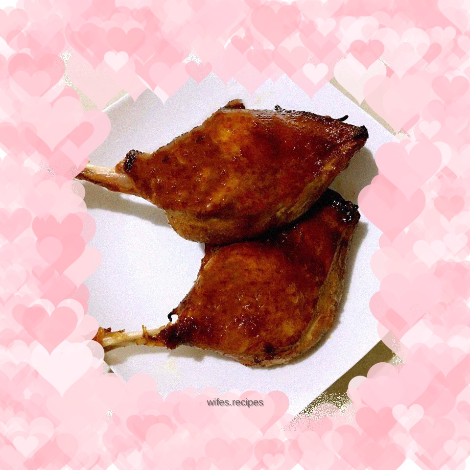 Spicy roast duck leg