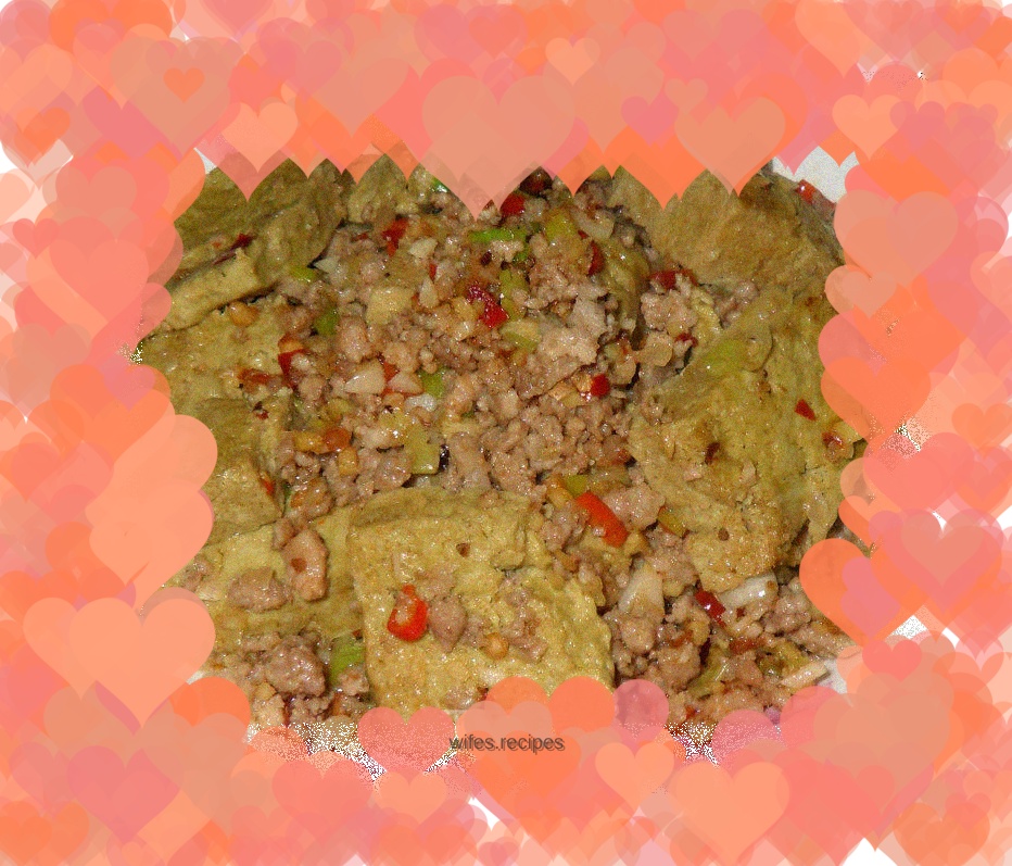 Minced Pork Frozen Tofu