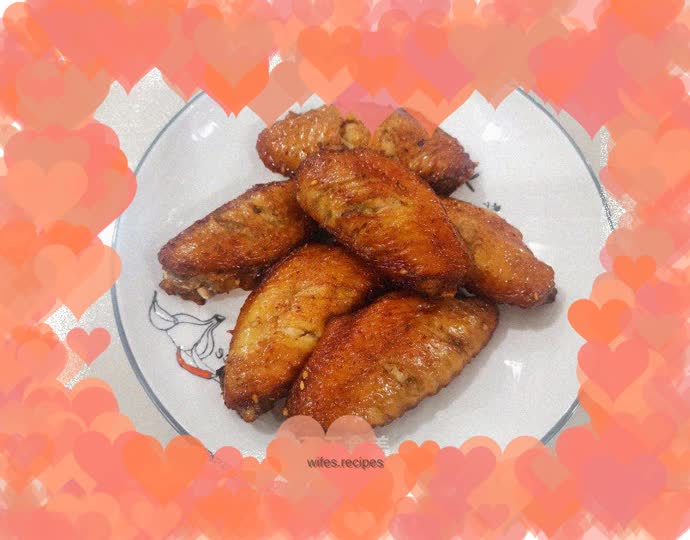 Air fryer grilled chicken wings