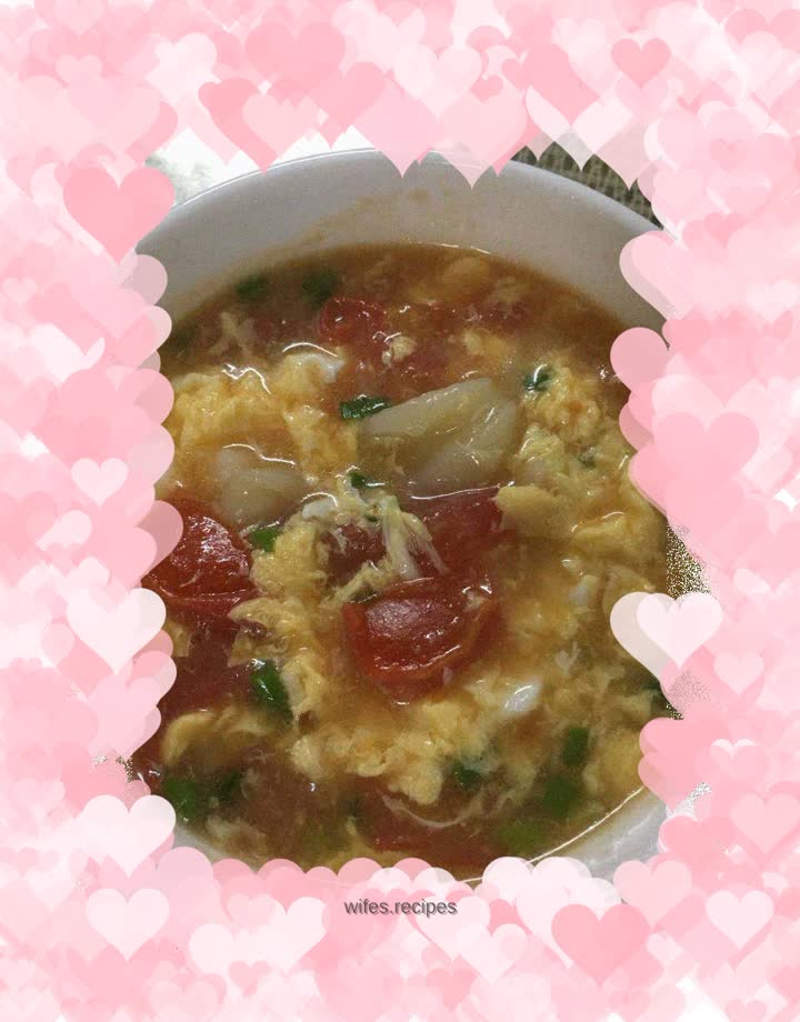 Tomato and egg gnocchi