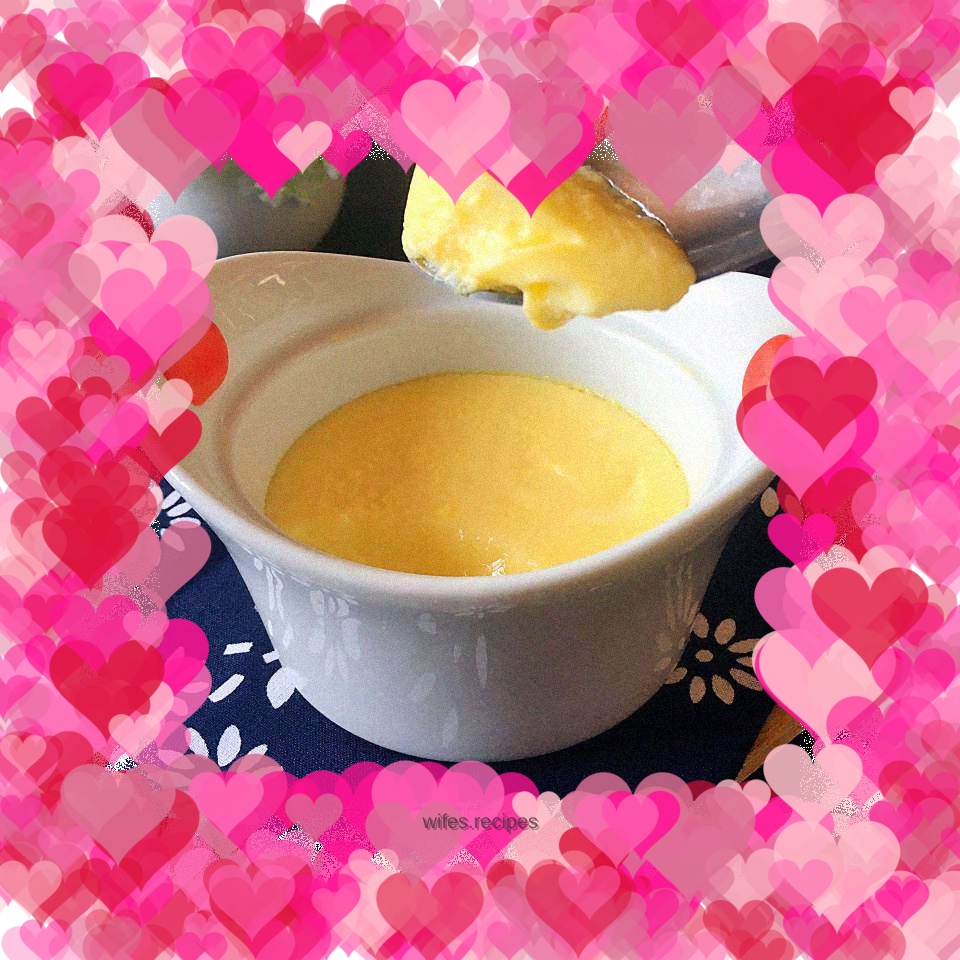Stewed egg baby food