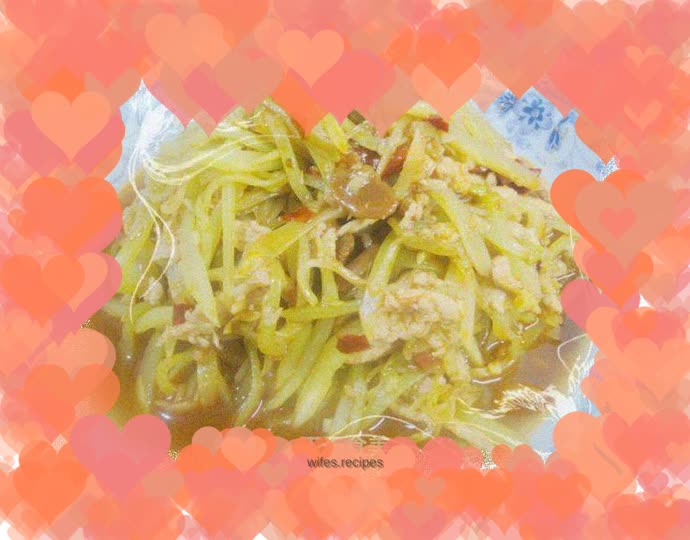 Fish-flavored shredded pork