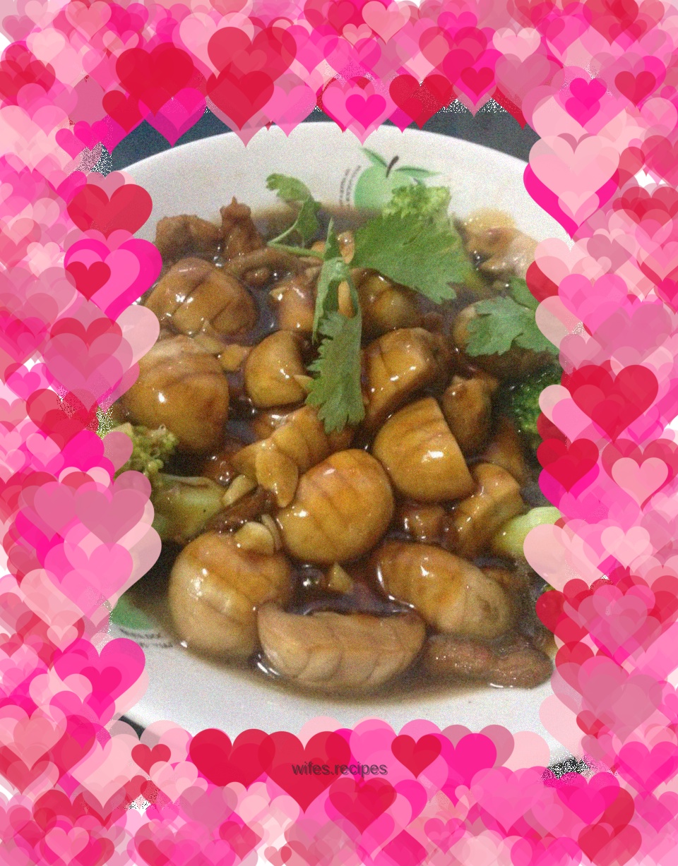 Mushrooms in Oyster Sauce
