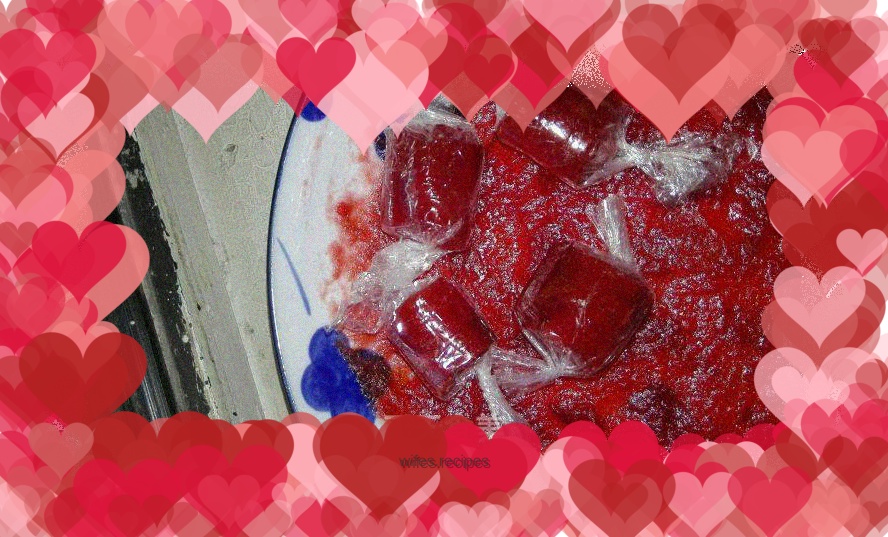 Homemade fruit peel