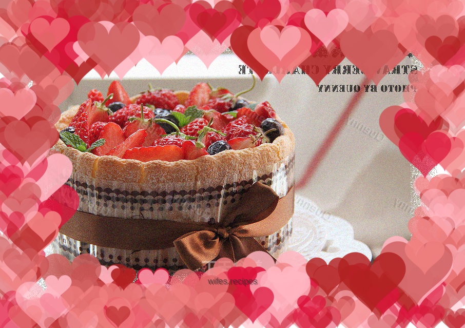 【Strawberry Charlotte Cake】