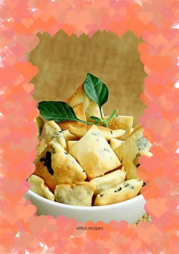 Sea vegetable biscuits