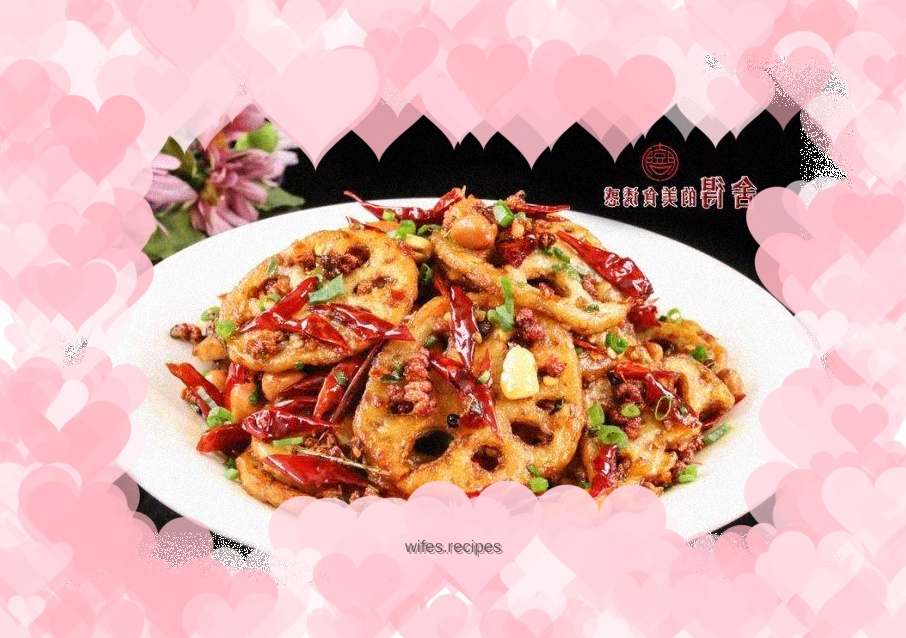 sesame lotus root slices