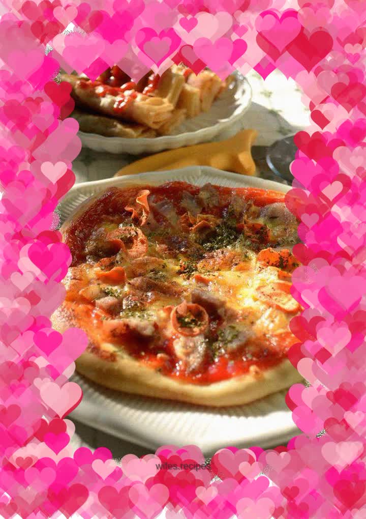 Bacon and Carrot Pizza