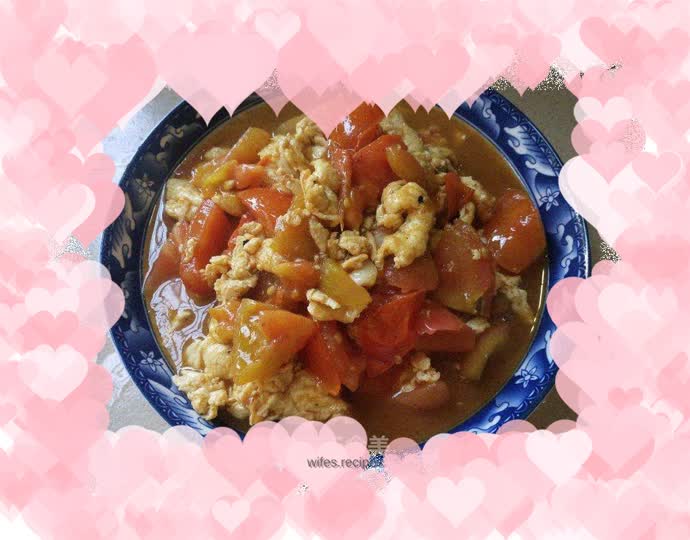 Tomato scrambled eggs