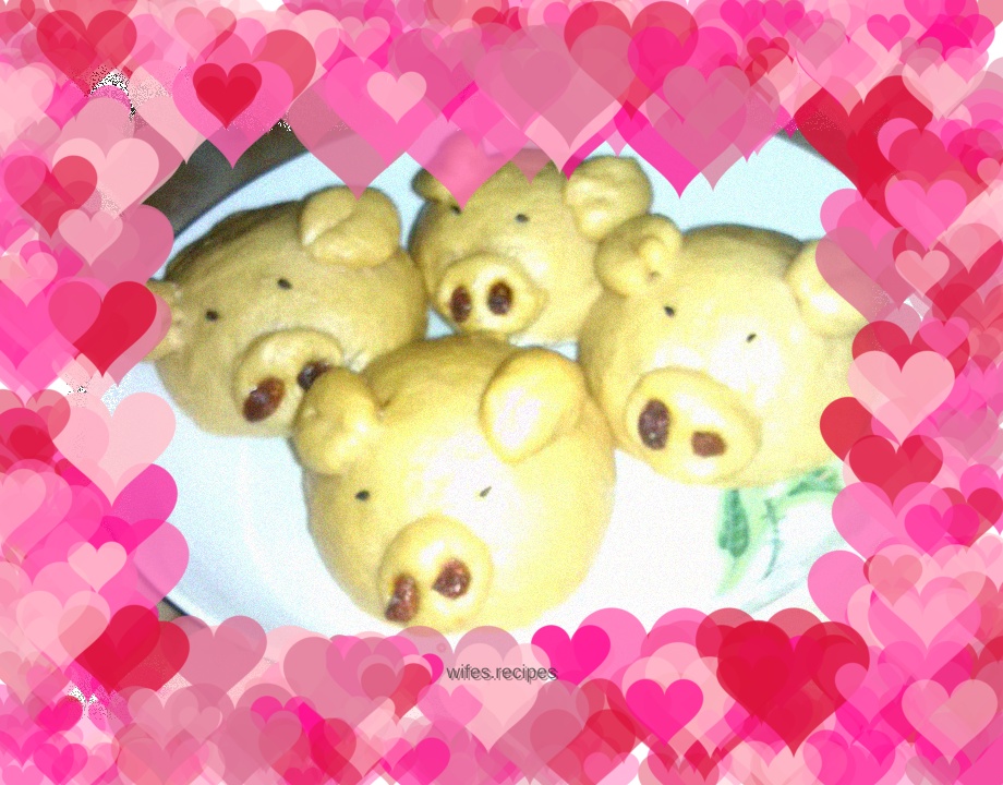 Little Pig Brown Sugar Steamed Buns