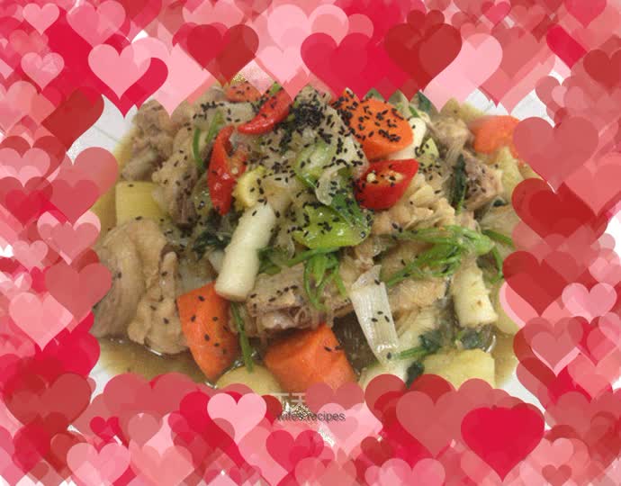 Korean Andong Stewed Chicken