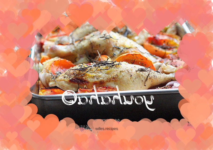 Grilled Chicken Legs with Seasonal Vegetables