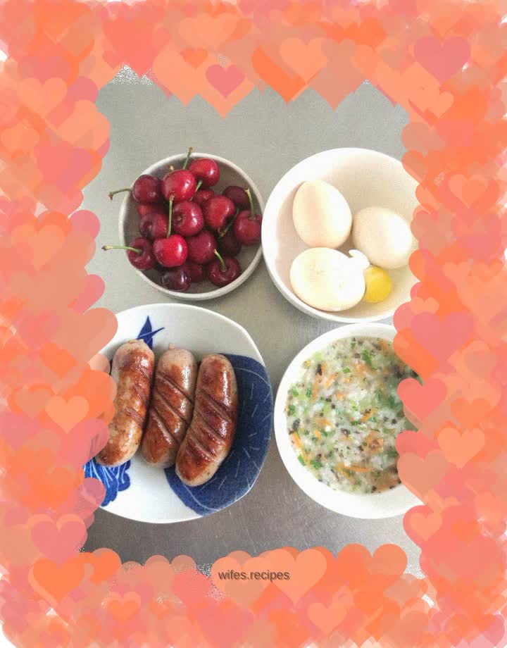 Nutritious vegetable porridge