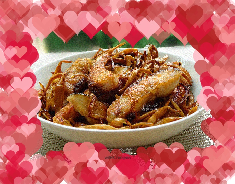 Braised Fish with Daylily