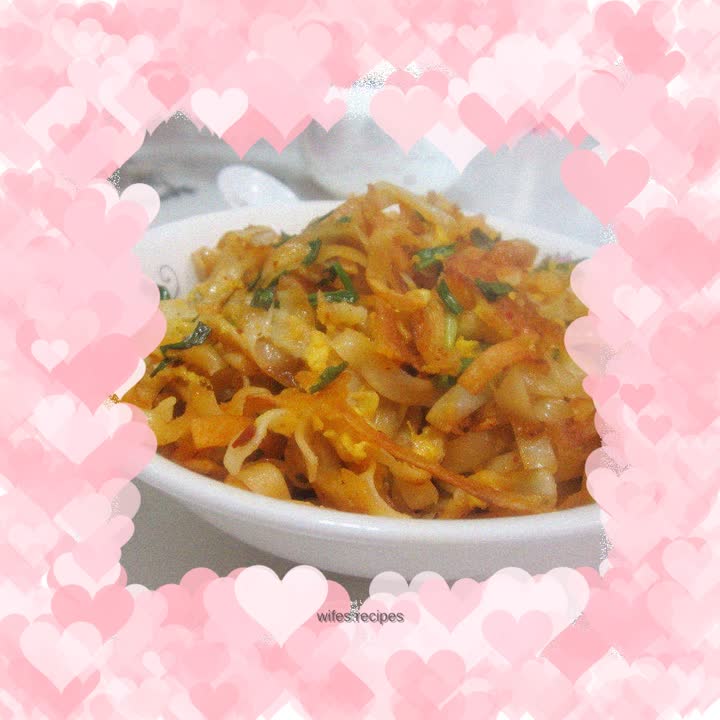 Curry Egg Fried Noodles