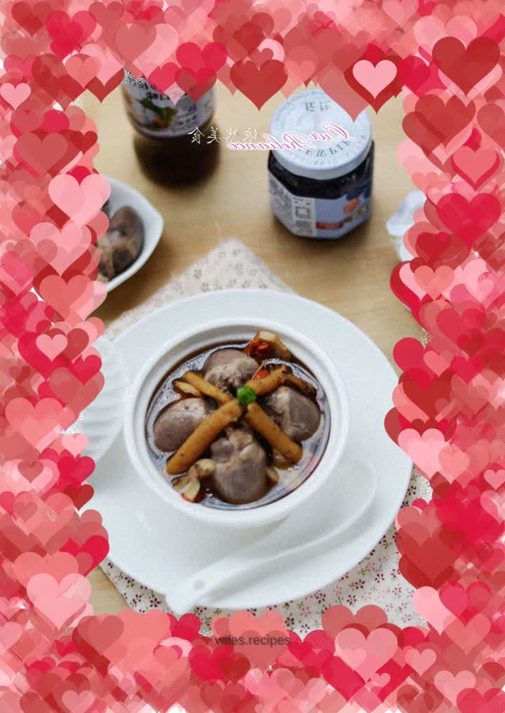 [Stewed duck heart with dangshen and astragalus]--good for soup and dipping sauce
