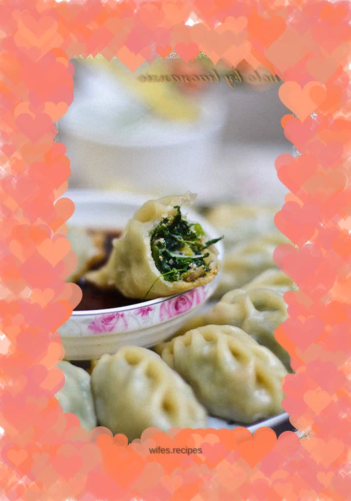 Steamed shepherd’s purse dumplings