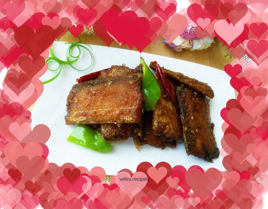 Braised hairtail fish