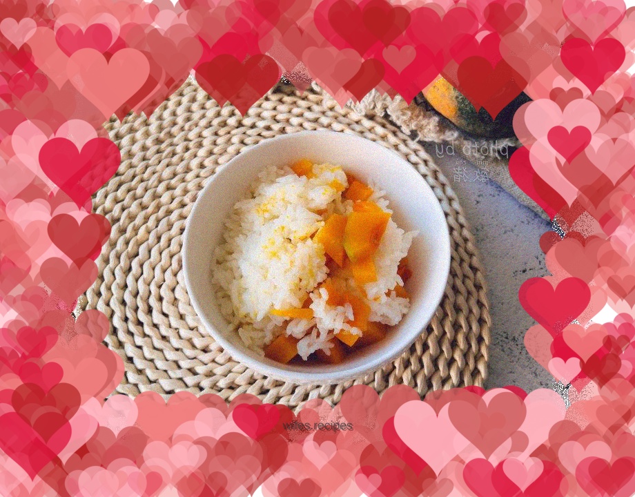 Pumpkin rice
