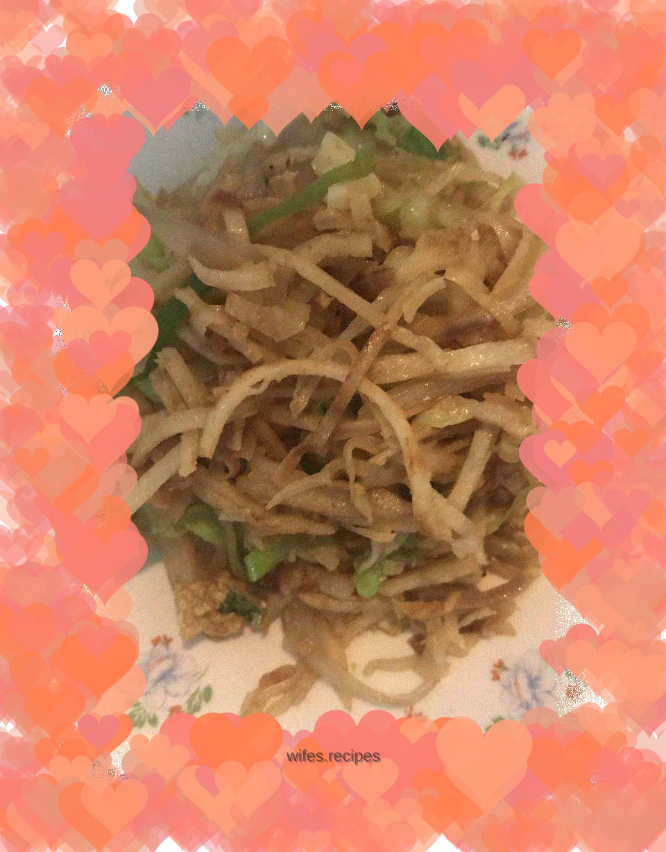 Fried Pancake Shreds