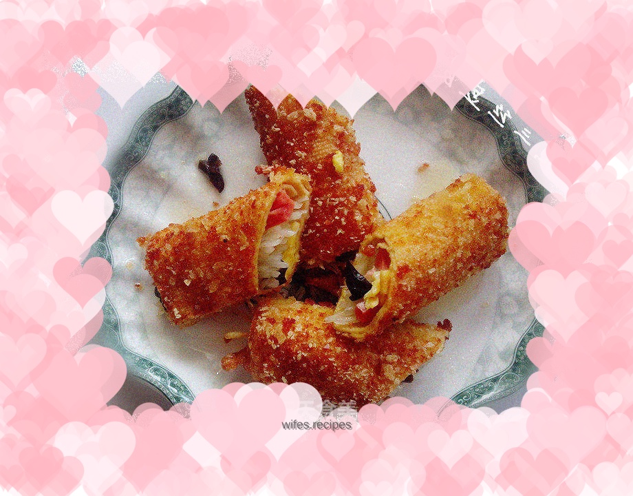 Pan-fried three-silk tofu skin roll---unexpected mix and match