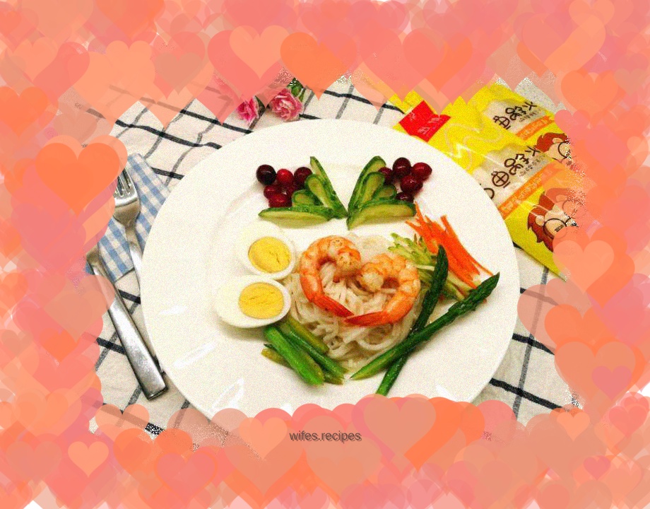 Full of fish flavor~egg cod noodles