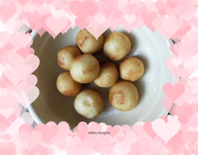 Sweet Potato Cheese Sandwich Balls