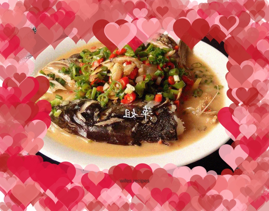 Boiled Fat Fish Head