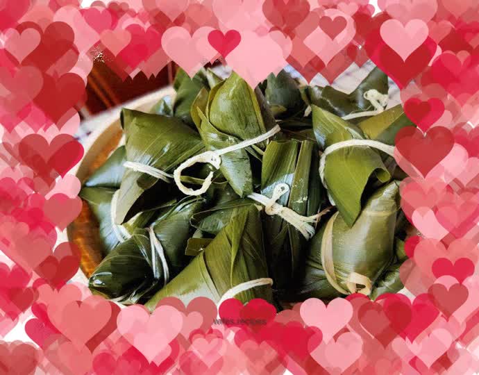 Red date rice dumpling