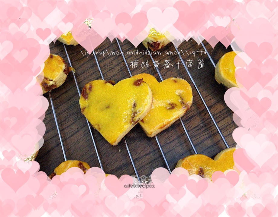 [Raisin Egg Yolk Soufflé]-----Make your favorite cookies for your loved ones, and be filled with joy