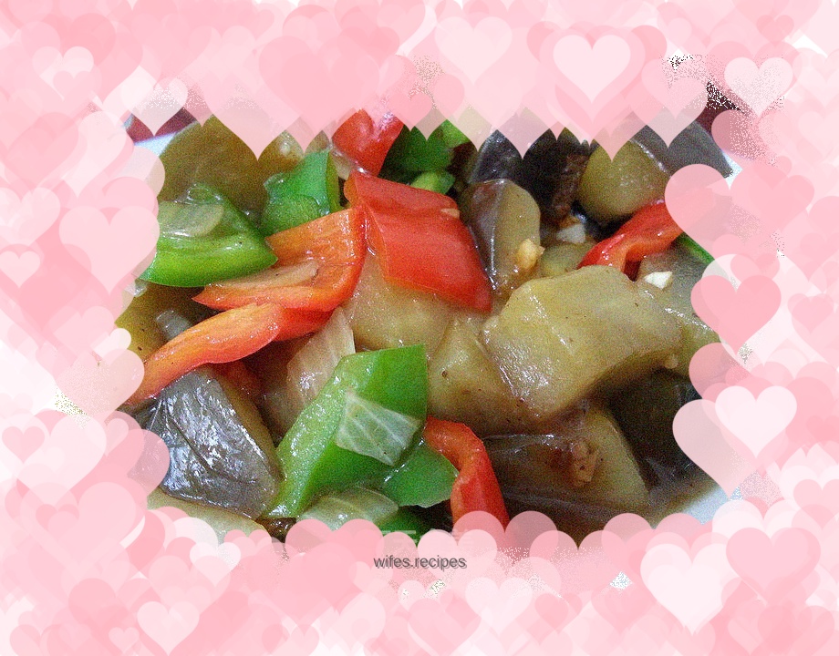 Home-cooked eggplant------delicious and not greasy