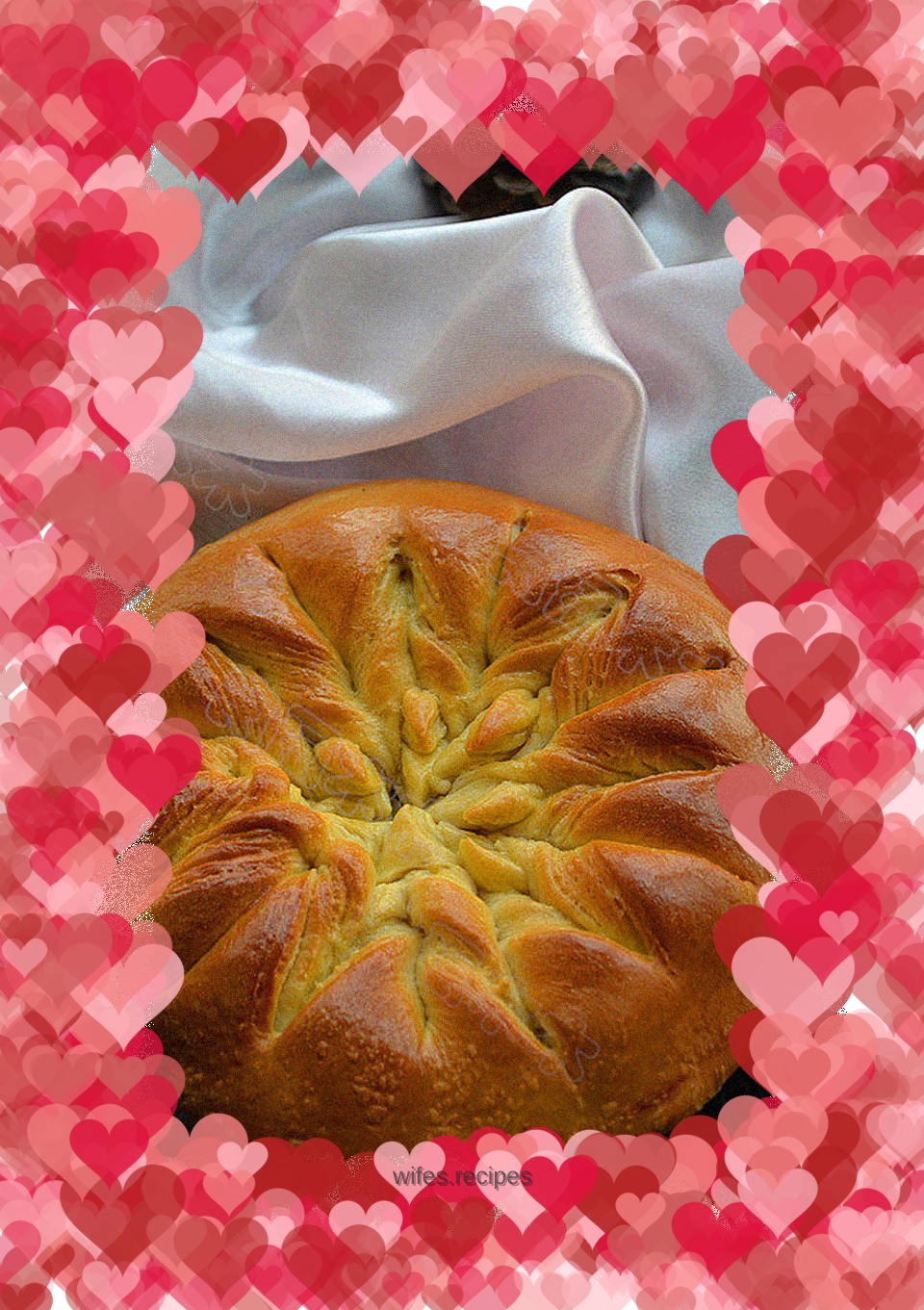 Wheat field style bread