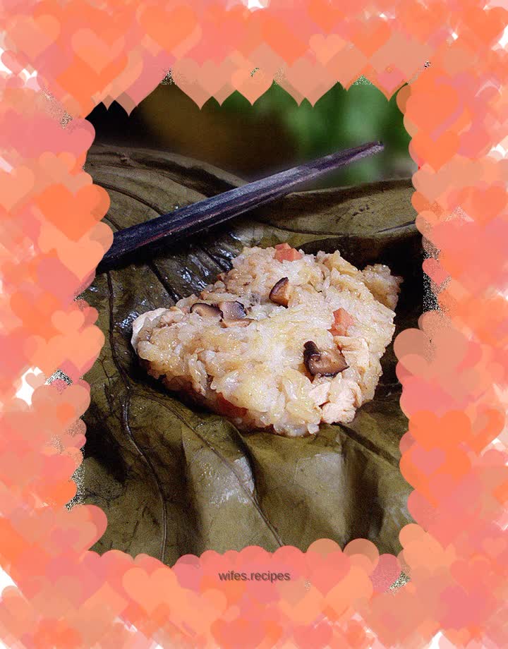 Classic Cantonese morning tea – Lotus-flavored glutinous rice chicken