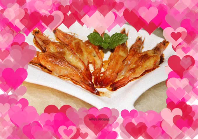 Baked Prawns with Cheese