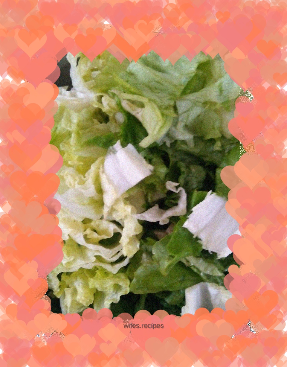 Garlic lettuce