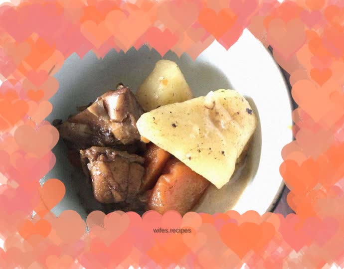 Braised Chicken Rice and Mushroom Chicken Leg Rice