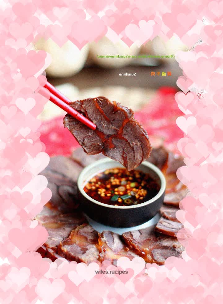 An indispensable delicacy on the holiday table-----braised beef with soy sauce