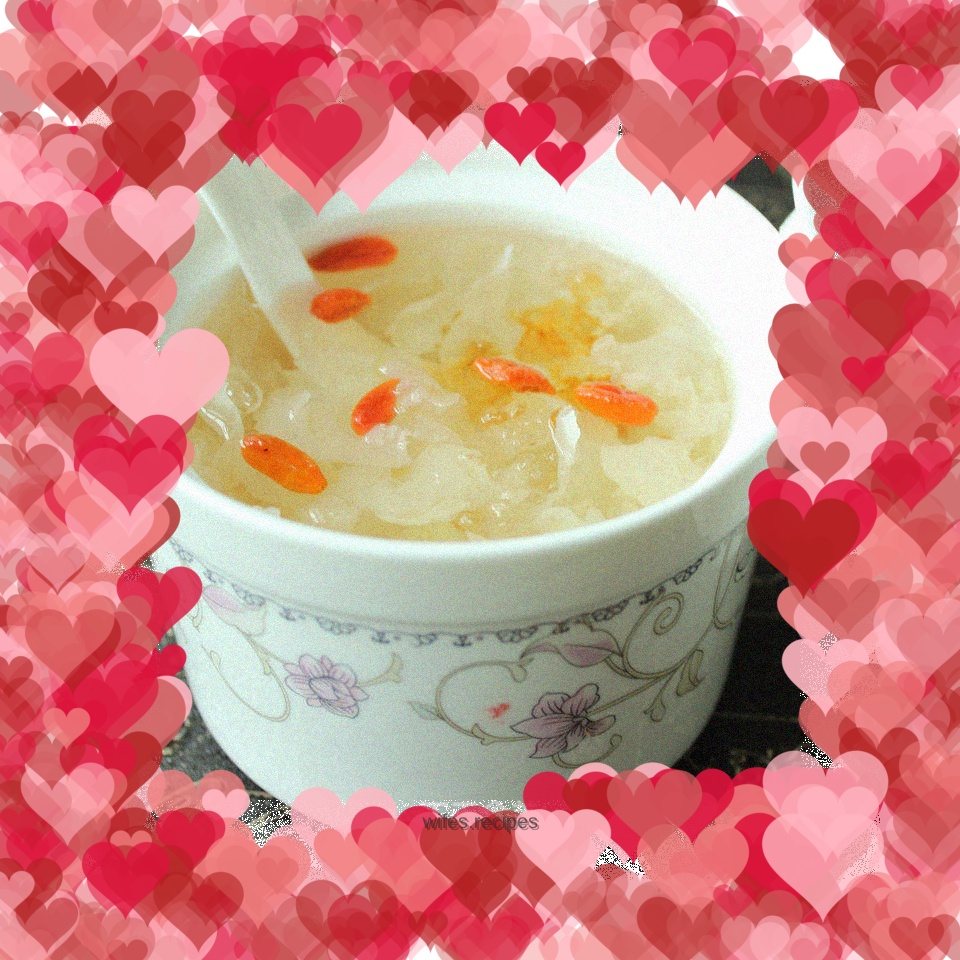 Snow Swallow Peach Blossom Tears Snow Swallow Porridge