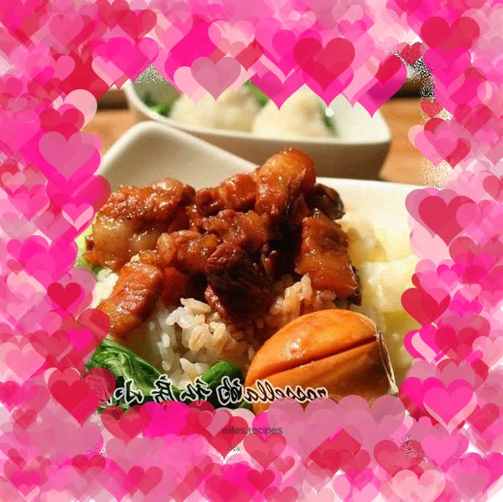 Sad and Ecstasy Braised Pork Rice - Rossella's Private Chef Recipe 1