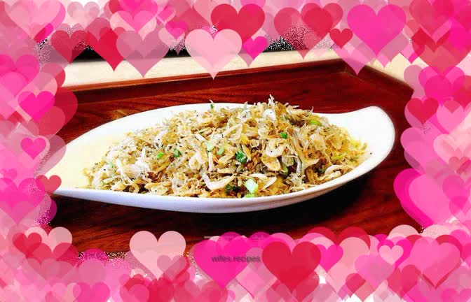 Dried small shrimps fish