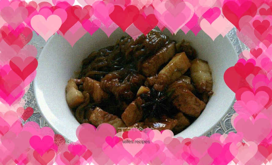 Pork stewed vermicelli