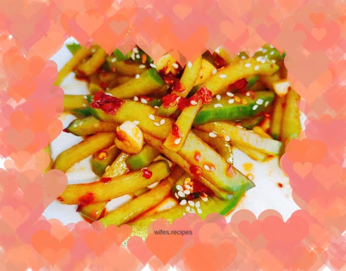 Stir-fried radish sticks and pickles