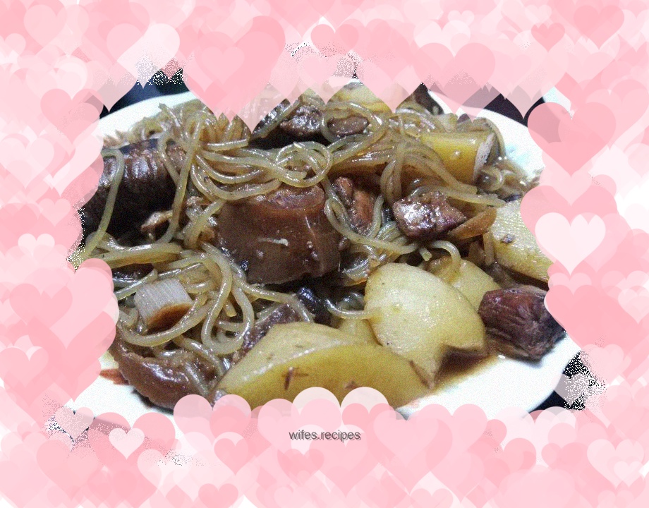 Homemade Pork Stewed Vermicelli