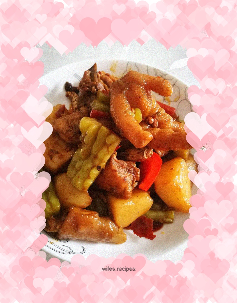 Bitter Melon Roasted Chicken