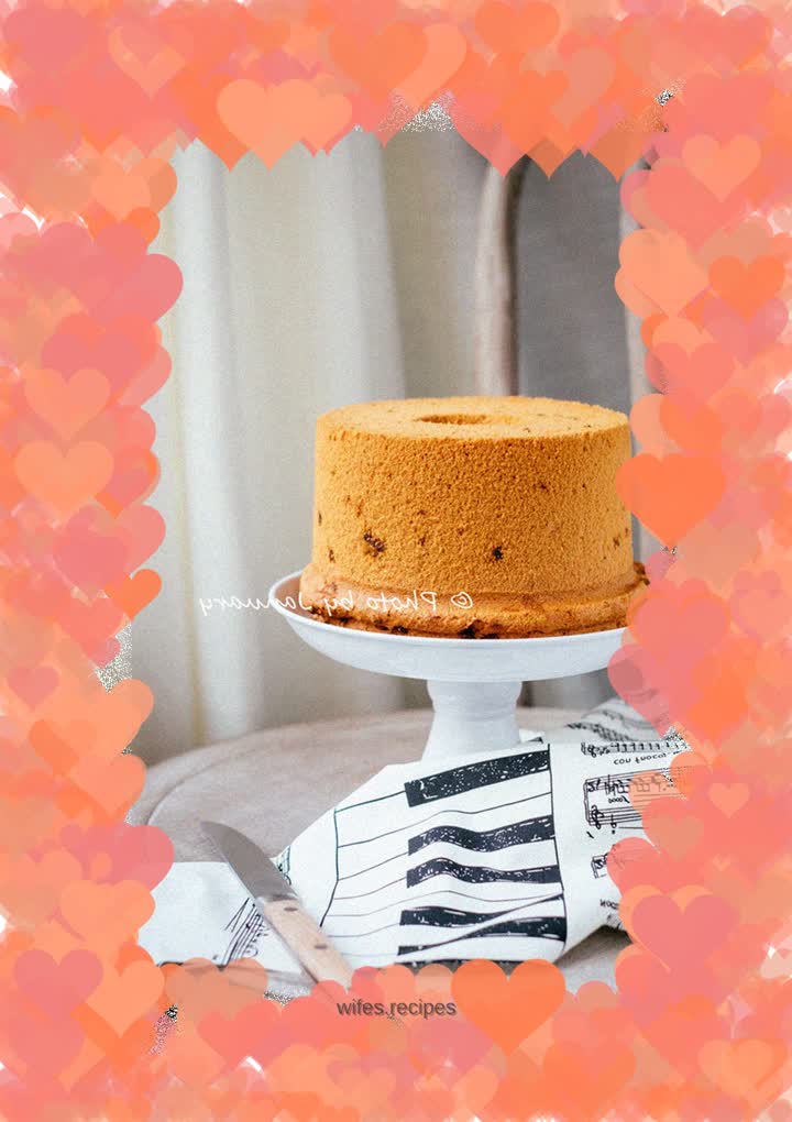 【Shanghai】Red Date Brown Sugar Chiffon Cake