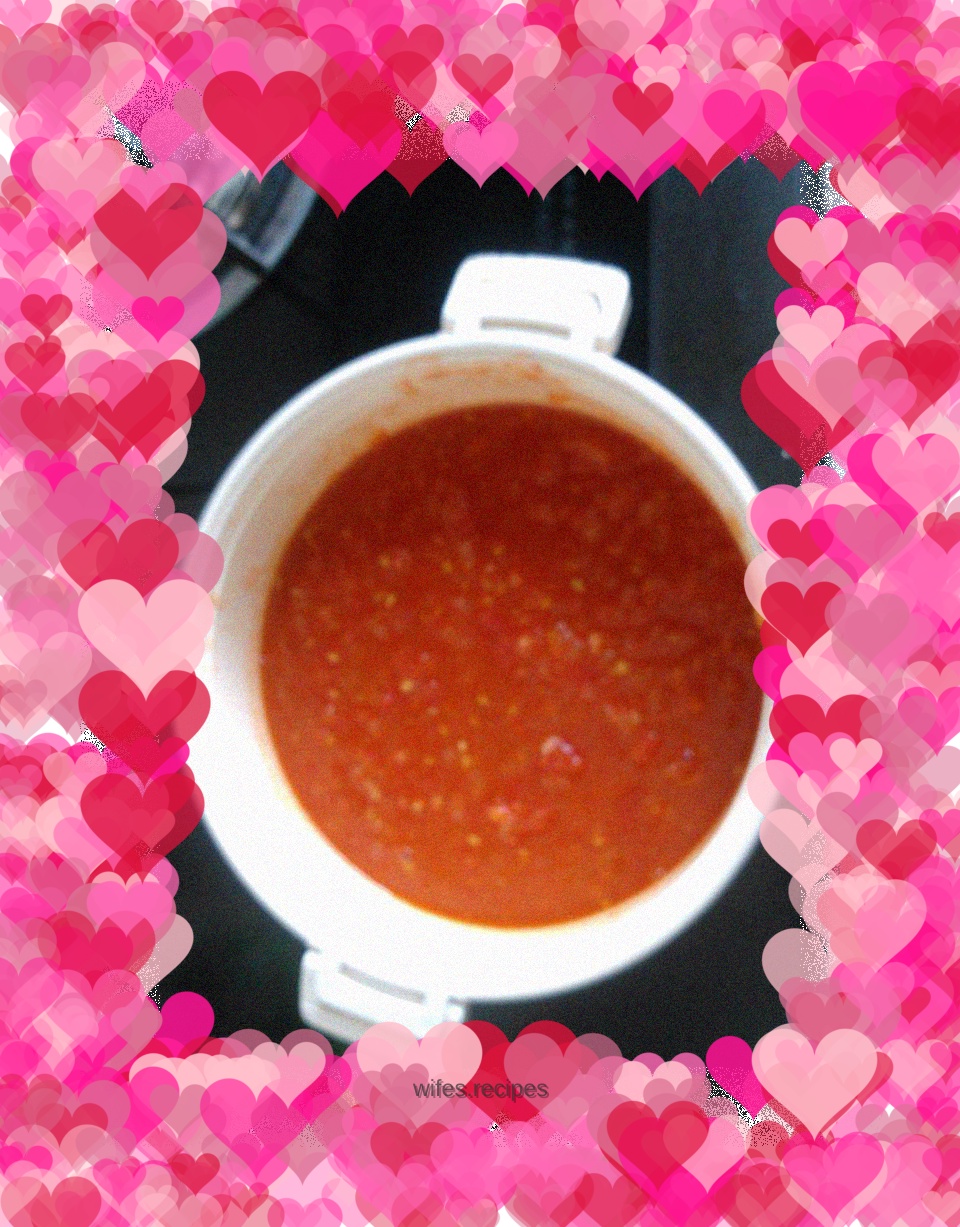 Homemade Tomato Sauce