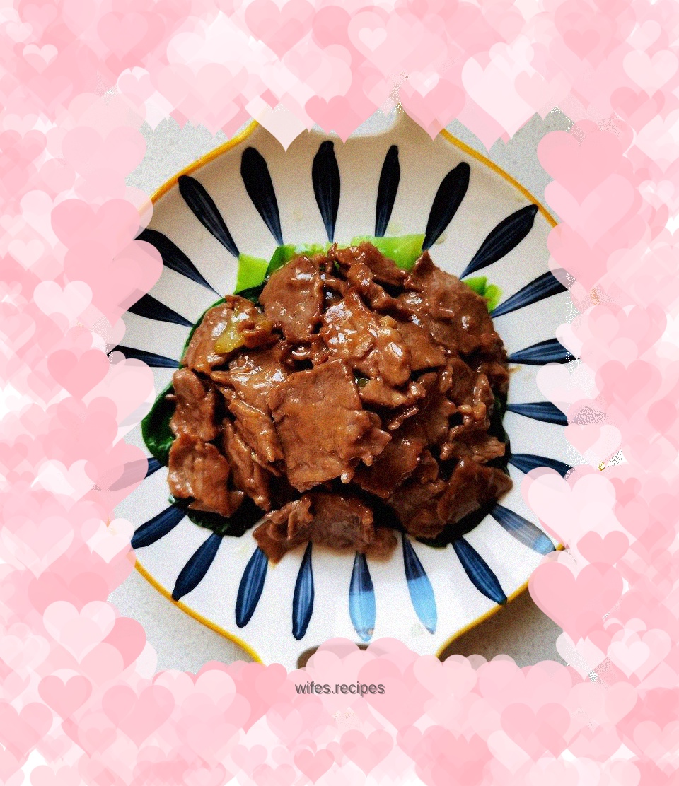 Beef in Oyster Sauce