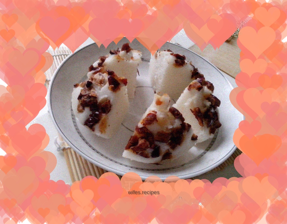 Jujube white sugar rice cake